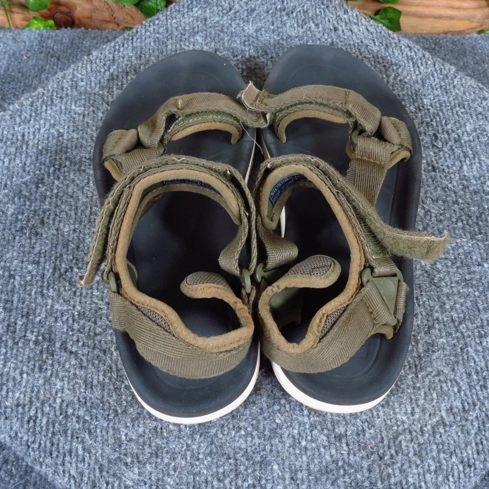 Teva Original Universal Premier Womens Sandal Size 7 Hiking Olive Green Webbing